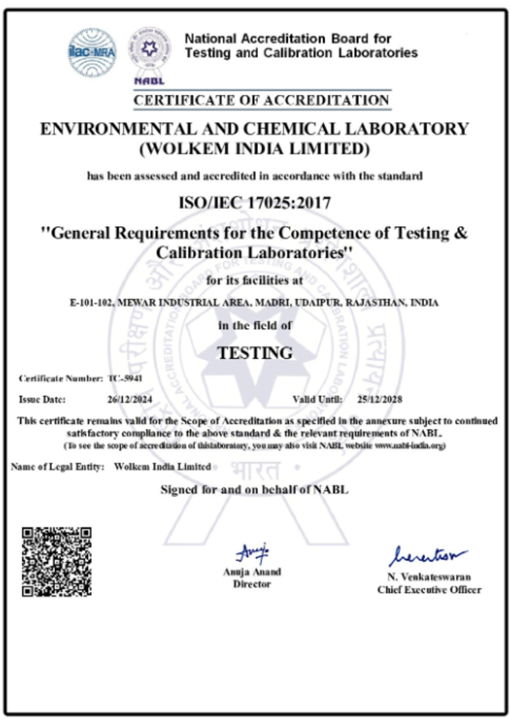 NABL Accredited Laboratory