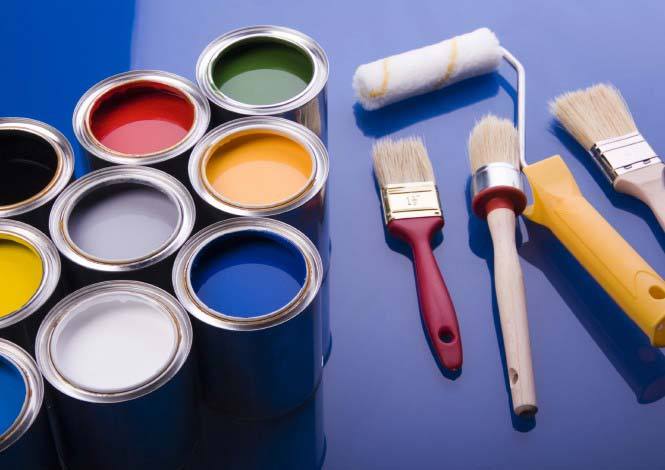 Decorative paint application image
